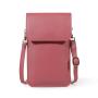 Fashionable phone bag for Women Mini Mobile Phone Bag Simple Casual Solid Color Design Portable Single Strap Sling Bag Wholesale