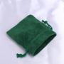 Custom Logo Printing Velvet Jewelry Packaging Pouch Bag For Earring Necklace Bracelet Mini Velvet Christmas Gift Drawstring Bag