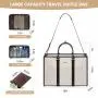LOVEVOOK 2024 Designer 4 pcs/set Fashion Travel duffle Tote Weekender Bag with shoes bag dry wet pocket Traveling Bag Unisex