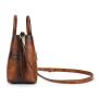 2024 Custom Luxury Emboss Flower PU Leather Bag For Women Ladies Vintage Handbag