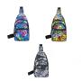 ZR758 Unisex Chest Bag Waterproof Shoulder Bag Sports Travel Crossbody Leisure Solid Color Business High Quality Bag Print logo