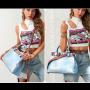 ladysky fashion ladies handbag quality designer bag for women large capacity female hand bag ladies jeans tote bag factory 33 cm