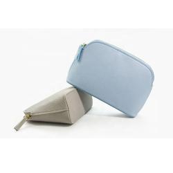 Wash Toiletry Bag PU Leather Wholesale Customized Waterproof Laser Travel Make Up Cosmetic Bag Travel-Friendly With High Click