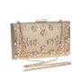New Woman Fashion Handbag Custom Pure Color Pu Leather Banquet Dinner Bag Hook Elegent Wholesale Pearl Flowers Evening Bag