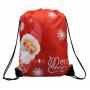 Gelory Christmas Gift Bags Drawstring Bags Santa Sack Backpack for Party Favors Gifts and Candy
