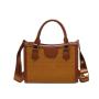 2024 Custom Crocodile Suede Vegan Leather Tote Bag For Women Ladies Handbag