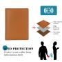 Manufacturer Wholesale RFID Blocking Genuine Leather Walle Credit Card Holder Customized Personalized Genuine Leather Wallet