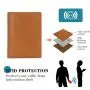 Manufacturer Wholesale RFID Blocking Genuine Leather Walle Credit Card Holder Customized Personalized Genuine Leather Wallet