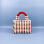 Popular Pearl Ball Evening Dress Handmade Weaving Handmade Handmade Handmade Handmade Handwoven Small Design carteras para mujer 	 sac a main