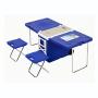 28L Multi-functional picnic ice insulated cooler box with handle and wheels and table and chairs