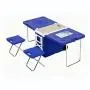 28L Multi-functional picnic ice insulated cooler box with handle and wheels and table and chairs