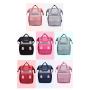 ZR466 New Mother Backpack Portable Travel Nylon Mommy Bag Bottle Diaper Multi-compartment Bottle Diaper Mother And Baby Bag
