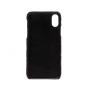 Wholesale  Genuine Calfskin Leather Phone Cover Black Phone Case Protector