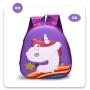 3d hard shell children school bag  Kids  unicorn school bags Kindergarten Backpack Preschool Bag