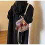 HR669 New Women Backpack Fashion Girl Waterproof Cloth Leisure Classic Bag Female Small Versatile Tassels Travel Crossbody Bag