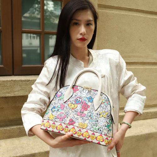 2024 newest fashion handbag for women color full printing designer bag for girls quality shoulder female bag factory supplier