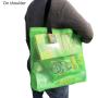 Wholesale 2024 Travel Colorful Mesh Beach Tote Bag Extra Large Mesh Shopping Bag With Drawstring