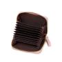 ZR118 RFID Anti-theft Brush Organ Male and Female Card Holder Card Bag Zipper Small Wallet Driver's License Bag
