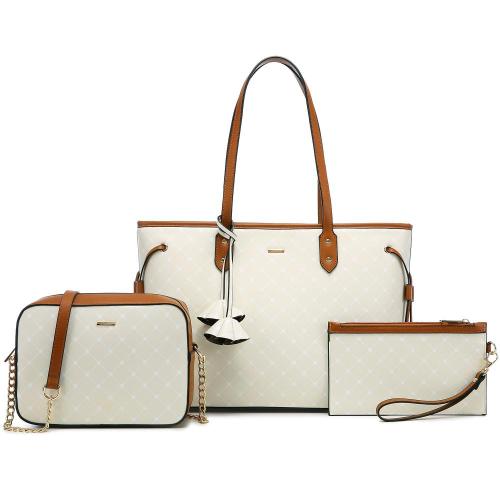 2021 new arrival  LOVEVOOK High Quality Vintage PU Leather Crossbody Tote Bag Luxury Ladies Hand Bags sets Women Handbags