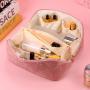 Custom Toiletry Pouch Luxury Beauty Makeup Bag Pretty Gorgeous Waterproof Travel Outdoor Soft PU Cosmetic Bags
