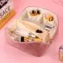 Custom Toiletry Pouch Luxury Beauty Makeup Bag Pretty Gorgeous Waterproof Travel Outdoor Soft PU Cosmetic Bags
