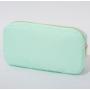 RTS 18 colors Towel Embroidery Patch Logo Small Cosmetic Bags Waterproof Nylon Travel bag