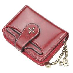 OEM069 Short Style Luxury Wallet Brand Pu Leather Women Wallets Zipper Woman Wallets For Women Fashionable Card Holder Purse