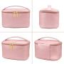 Makeup Kit Bag Lipstick Storage Box Makeup Organizer Travel Bag Leather Cosmetics Makeup Box Set With Make Up For Baby