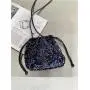 Spring New Cross body bucket handbags for women luxury glitter drawstring bags clutch bag evening bags luxury designer purses