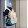 ZF165 New Schoolbag Female Junior High School Students Shoulder Bag Male Computer Backpack Polyester Breathable Waterproof