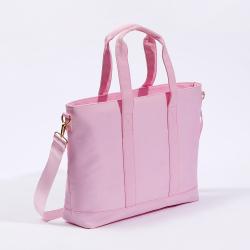 Rts Stock No Moq Women Waterproof Computer Laptop Handbag Teach Bag Mom Travel Bag Handbag Nylon Tote Bag with a Long Strap
