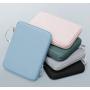 ZWY026 Daily Portable Compact Tablet Case Outdoor Lightweight PU Solid Color Waterproof Tablet Bag Business Wearable Clutch Bag