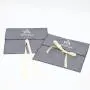 Flexography Custom Logo Printed Canvas Envelope Gift Packaging Bag Luxury Cotton Muslin Dust Envelope Pouch For Shoe Handbag