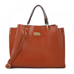 2024 new high-quality handbag simple fashion leather solid color ladies latest luxury shoulder bag