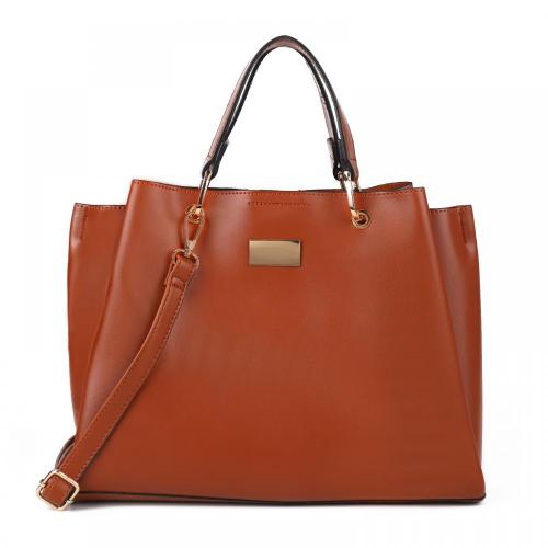2024 new high-quality handbag simple fashion leather solid color ladies latest luxury shoulder bag