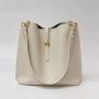 Genuine Leather Ladies Handbags Bucket bag Casual 2021 Tote Bag Women Commute Single Shoulder Bag