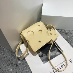 KBW377 New Headphone Women Bag Fashion Small Square Package French Cute Mini Bag Crossbody Single Shoulder Cheese Bag For Women