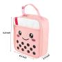 Reusable Insulated Lunch Bag Kids Lunch box Insulated Soft Bag Mini Cooler Back to School Thermal Meal Tote Kit