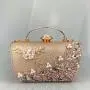 Luxury New Clutches Bag Women Purse Bling Party Bags Bridal Wedding Elegant Flower Evening Bags For Woman