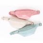 CHANGRONG Custom pink corduroy fanny pack crossbody bags for women