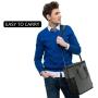 6 Bottle Wine Carrier Insulated Leakproof Padded Wine Cooler Carrying Tote Bag for Travel Camping and Picnic