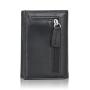 Pu Leather Aluminum Card Holder Trifold Wallet Id Card Holder Pu Metal Wallet Holder