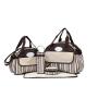 custom shoulder handbag waterproof four set portable multi-function travel baby diaper bag