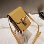 Fashion genuine leather shoulder bags crossbody cell phone bag