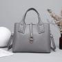 guangdong handbag supplier new arrival european style simplicity handbag high-capacity genuine leather women shoulder bags
