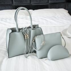 women duffle ring handle shoulder handbag with strap hot sale travel organiser bag set