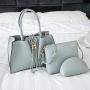 women duffle ring handle shoulder handbag with strap hot sale travel organiser bag set