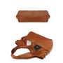 large leather tote camera bag for women newest vintage hobo handbag for Ladies