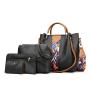 women tote handbag organizer set bag with polyester lining material factory wholesale