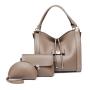 Guangzhou Factory large Tote Bag  crossbody ladies shoulder women handbag 1 sets 3 pcs for women New luxury organizer bag set